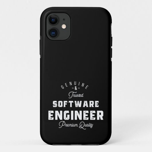 ソフトウェア技術者への贈与 Case-Mate iPhoneケース (裏面)