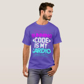 ソフトウェア走の開発者へのコードギフト Tシャツ (正面フル)