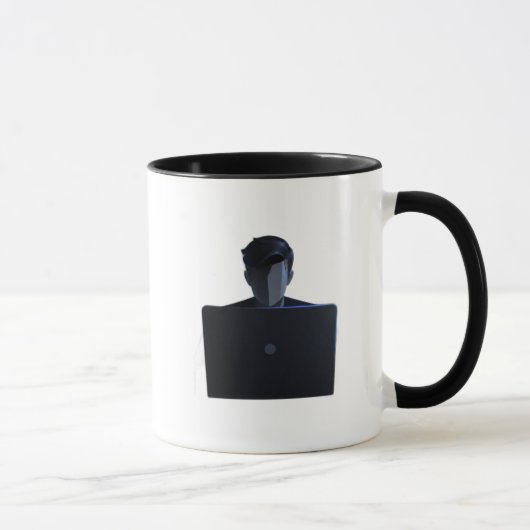 ソフトウェア開発おもしろコーヒーマグ マグカップ (右)