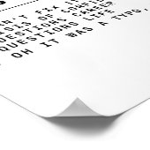 ソフトウェア開発プロセスおもしろい開発者 ポスター (角)