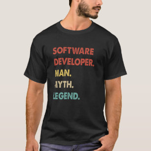 ソフトウェア開発者の神話の伝説1 Tシャツ