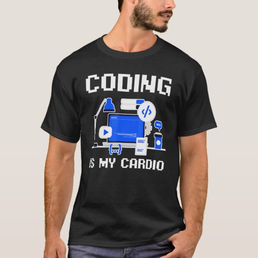 ソフトウェア開発者プログラマコーダコーディングは私のCである Tシャツ (正面)