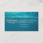 ソフトウェア開発者プログラマー国際的カード 名刺 (裏面)