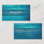 ソフトウェア開発者プログラマー国際的カード 名刺 (正面/裏面)