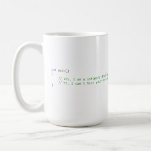 ソフトウェア開発者 コーヒーマグカップ
