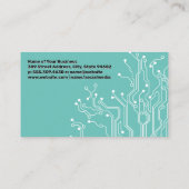 ソフトウェア開発者 | データアナリスト 名刺 (裏面)