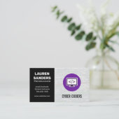 ソフトウェア開発者 | プログラミング・コード 名刺 (スタンド正面)