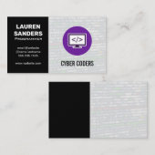 ソフトウェア開発者 | プログラミング・コード 名刺 (正面/裏面)