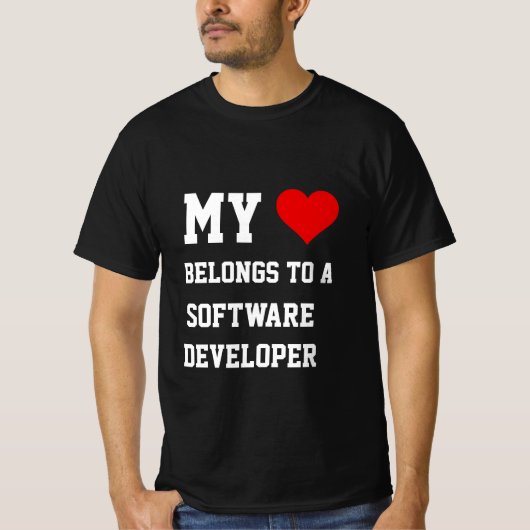ソフトウェア開発者Tシャツ Tシャツ (正面)