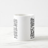 ソフトウェア・エンジニアの超常者 コーヒーマグカップ (中央)