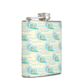 ソフトウェーブパターン フラスク (右)