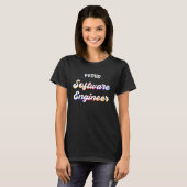 ソフトウェ誇りを持ったア・エンジニアの仕事 Tシャツ (正面フル)
