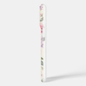 ソフトウォーターカラーペオニーフローラル Case-Mate iPhoneケース (裏面 / 左)