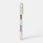 ソフトウォーターカラーペオニーフローラル iPhoneケース (右側面)