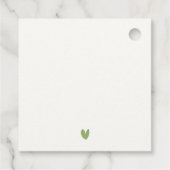 ソフトウォーターカラー雪山風景結婚ズ フェイバータグ (裏面)