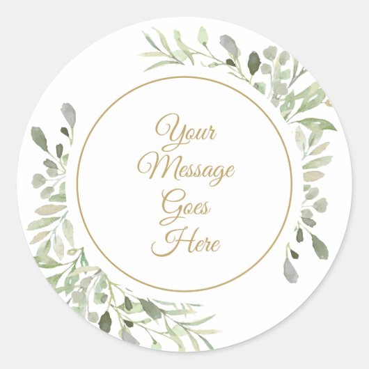 ソフトウォーター色離れの ラウンドシール (正面)