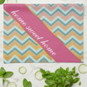 ソフトウォームカラーZigZag キッチンタオル (折り畳み)