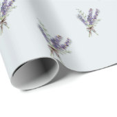 ソフトウオーターカラーラベンダー ラッピングペーパー (ロールコーナー)
