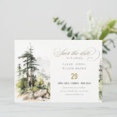 ソフトウッズマウンテンランドスケープ結婚スケッチ セーブザデート (スタンド正面)