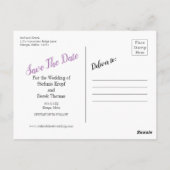 ソフトエレガントティール(緑がかった色)バブル ポストカード (裏面)