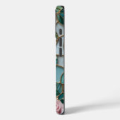 ソフトエレガントペースト付きステンドグラスバラ模様 Case-Mate iPhoneケース (裏面 / 左)