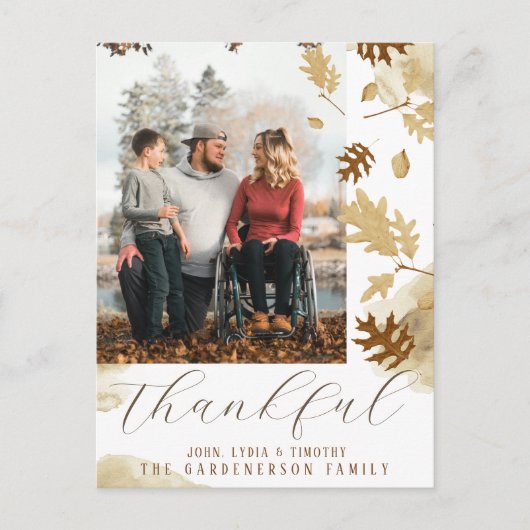 ソフトエレガント秋葉感謝写真 ポストカード (正面)