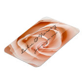 ソフトオレンジバラパー結婚ソナルズ マグネット (左側)