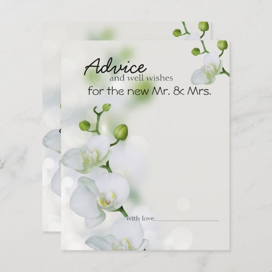 ソフトオーキエレガントッドアドバイスカード (正面/裏面)