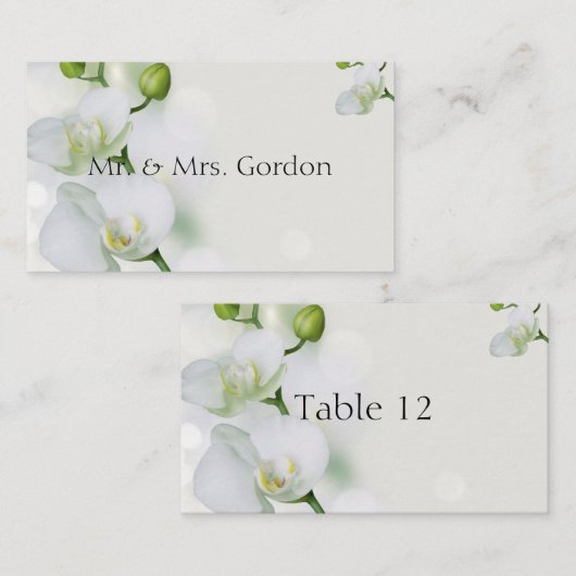 ソフトオーキエレガントッド プレイスカード (正面/裏面)