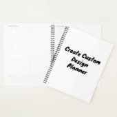 ソフトカスタムカバーを作成、黒い緩和曲線プランナー プランナー手帳 (ディスプレー)