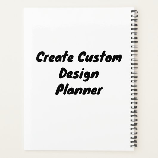 ソフトカスタムカバーを作成、黒い緩和曲線プランナー プランナー手帳 (裏面)