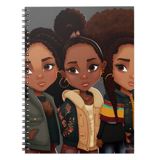 ソフトカバーのスパイラルノートブック ノートブック (正面)