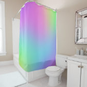 ソフトカラフルグラデーション シャワーカーテン (インサイチュ)