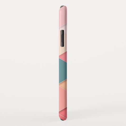 ソフトカラフル三角形カスタム Case-Mate iPhoneケース (裏面/右)