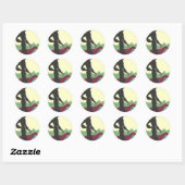 ソフトカラーのセレナ#1 - Stickers ラウンドシール (シート)