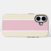 ソフトカラーの縦ストライプパターン デザイン Case-Mate iPhoneケース (裏面 (横))