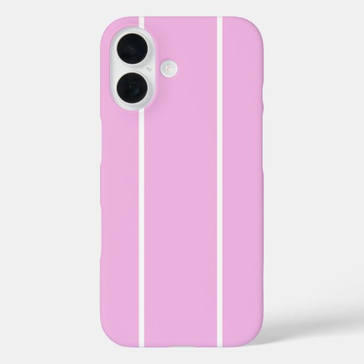 ソフトカラーの縦ストライプパターン デザイン Case-Mate iPhoneケース (裏面)