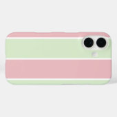 ソフトカラーの縦ストライプパターン デザイン Case-Mate iPhoneケース (裏面 (横))