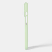 ソフトカラーの縦ストライプパターン デザイン Case-Mate iPhoneケース (裏面 / 左)