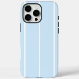 ソフトカラーの縦ストライプパターン デザイン iPhone 16 PRO MAXケース