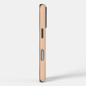ソフトカラーの縦ストライプパターン デザイン Case-Mate iPhoneケース (裏面 / 右)