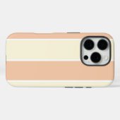 ソフトカラーの縦ストライプパターン デザイン Case-Mate iPhoneケース (裏面 (横))