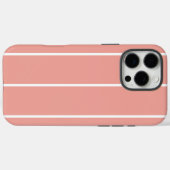 ソフトカラーの縦ストライプパターン デザイン Case-Mate iPhoneケース (裏面 (横))
