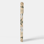 ソフトカラーオーガニックiPhone16ケース – シームレスDigita Case-Mate iPhoneケース (裏面 / 右)