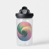 ソフトカラーグラデーションデザインwhilwind ウォーターボトル (正面)