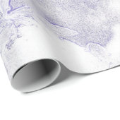 ソフトカラーズブルーボンネット ラッピングペーパー (ロールコーナー)