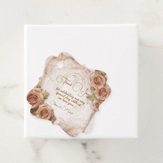 ソフトカラーバラ結婚ズ フェイバータグ (インサイチュ)