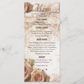 ソフトカラーバラ結婚ズ メニュー (正面)