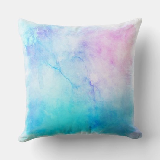 ソフトカラーモダン抽象芸術模様枕 クッション (裏面)