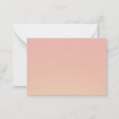 ソフトカラー復活祭の卵と春デイジーの花 ノートカード (裏面)